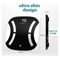 Homedics SCL-BC145-BK3R Essentials Body Analyser Scale