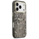 Guess Python Pattern MagSafe Case for iPhone 17 Pro Max - Brown
