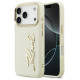 Karl Lagerfeld Karl Script Logo iPhone 17 Pro Case - Beige