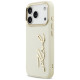 Karl Lagerfeld Karl Script Logo iPhone 17 Pro Case - Beige