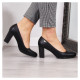 Inny Sergio Leone W SK193A black block heel pumps (39)