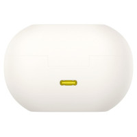 Baseus Bass 15 Clip OWS Wireless Headphones with Baseus Simple USB-C 3A 30cm Cable - White