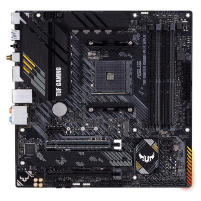 Asus Mainboard|ASUS|AMD B550|SAM4|MicroATX|Memory DDR4|Memory slots 4|1xPCI-Express 3.0 1x|1xPCI-Express 3.0 16x|1xPCI-Express 4.0 16x|2xM.2|1xHDMI|1xDisplayPort|2xUSB 2.0|5xUSB 3.2|1xUSB type C|1xPS/2|1xOptical S/PDIF|1xRJ45|5xAudio port|TUFGAMB550MPLUSW