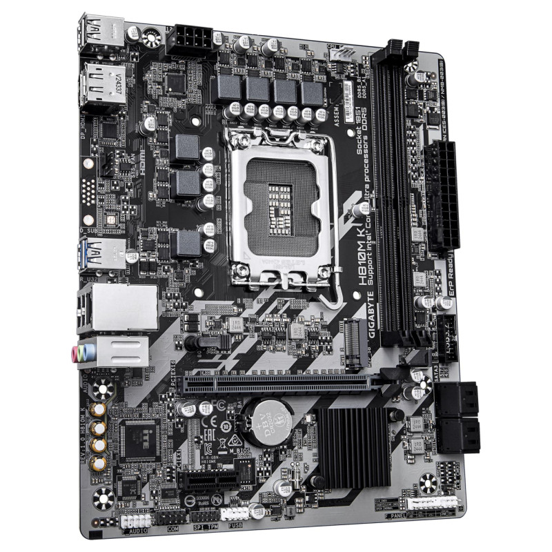 Gigabyte Mainboard|GIGABYTE|Intel H810|LGA1851|Micro-ATX|Memory DDR5|Memory slots 2|H810MK1.0