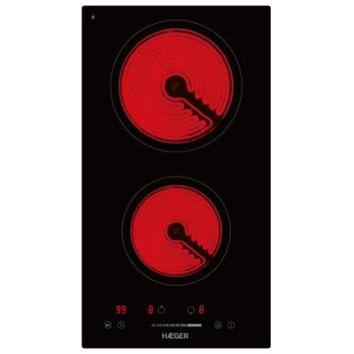 Haeger VH-002.003A Vitro Heat 3000 Stikla keramikas plīts virsma 3000W