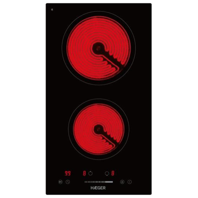 Haeger VH-002.003A Vitro Heat 3000 Stikla keramikas plīts virsma 3000W