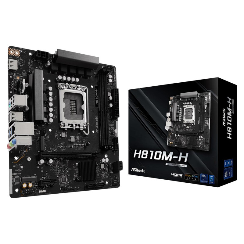 Asrock MB H810 S1851 MATX/H810M-H ASROCK