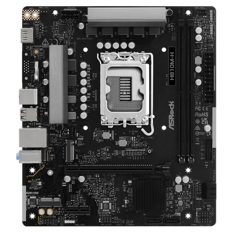 Asrock MB H810 S1851 MATX/H810M-H ASROCK