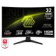 MSI LCD Monitor|MSI|MAG 325CQF|31.5"|Gaming/Curved|Panel VA|2560x1440|16:9|180Hz|0.5 ms|MAG325CQF