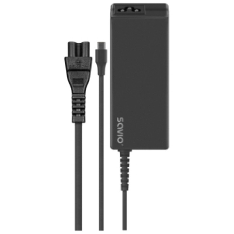 Savio Portatīvā datora lādētājs Savio AC adapter USB-C 65W PD