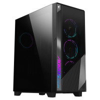 Gigabyte Case|GIGABYTE|AORUS C500 GLASS|MidiTower|Not included|ATX|EATX|MicroATX|MiniITX|Colour Black|AC500G
