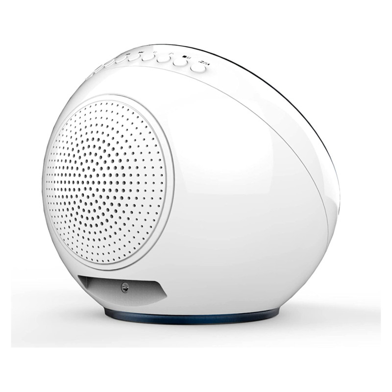 Nasa WSP1500 white Weather Station/Speaker BT Moon