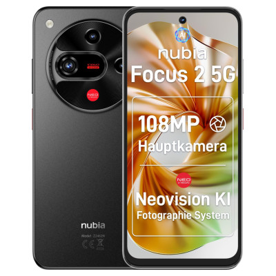 Nubia MOBILE PHONE FOCUS 2 5G/8/256GB BLACK NUBIA