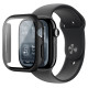 Amazingthing Radix Glass Screen Protector with Case for Apple Watch Series 11 42mm - Black