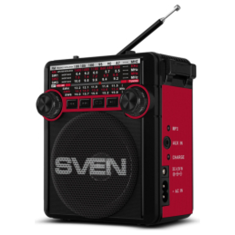 Sven Radio uztvērējs Sven SRP-355 Red