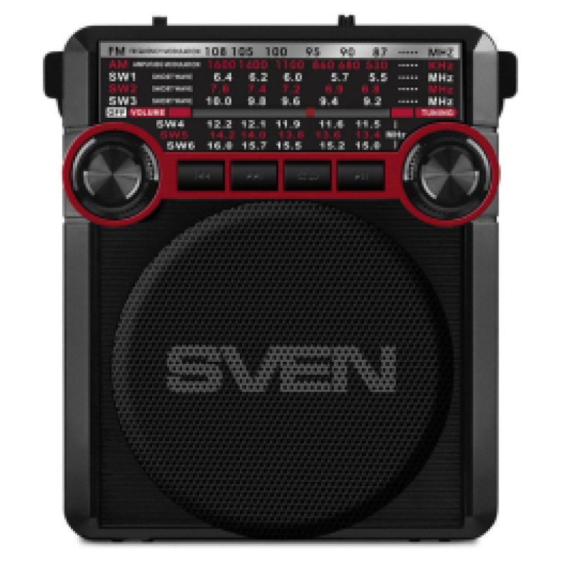Sven Radio uztvērējs Sven SRP-355 Red