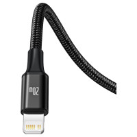 Baseus Rapid Series 3in1 USB-C - USB-C / Lightning / micro USB cable 20W PD 1.5m - black