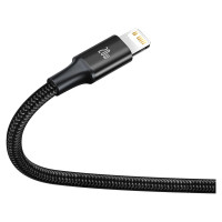 Baseus Rapid Series 3in1 USB-C - USB-C / Lightning / micro USB cable 20W PD 1.5m - black