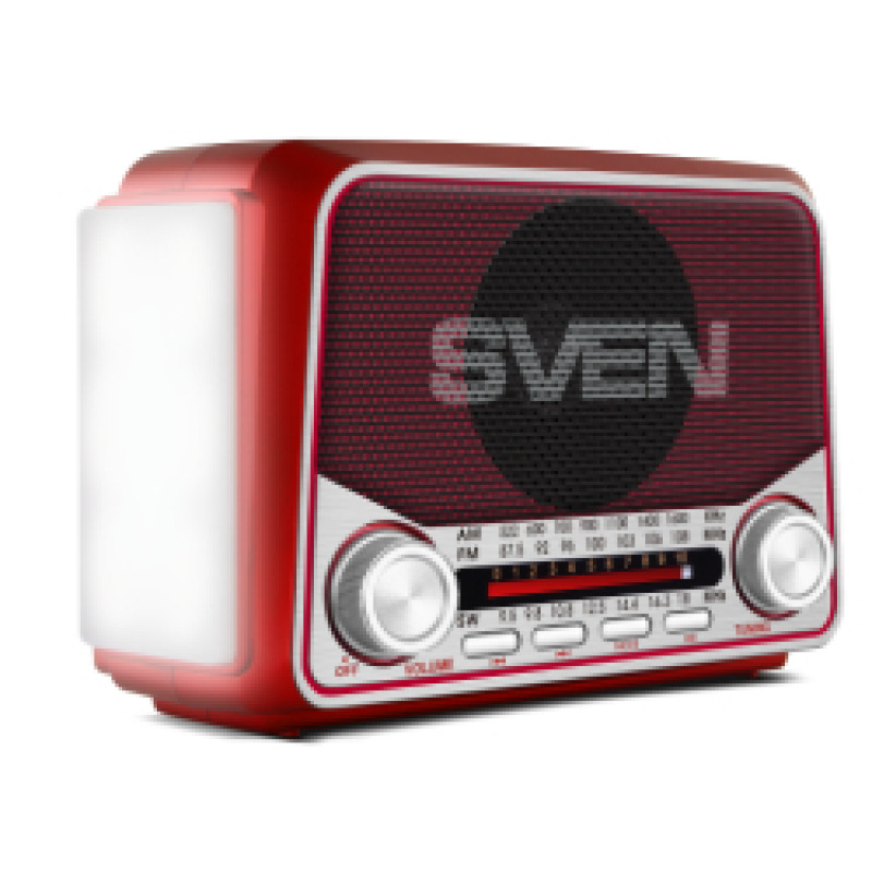 Sven Skaļrunis Sven SRP-150 FM,AM,SW Radio Bluetooth Red