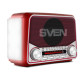 Sven Skaļrunis Sven SRP-150 FM,AM,SW Radio Bluetooth Red
