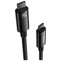 Baseus CAWJ040001 USB-C - USB-C cable 240W 480Mb/s 1m - black