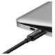 Baseus CAWJ040001 USB-C - USB-C cable 240W 480Mb/s 1m - black