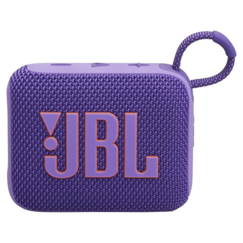 JBL ūdensizturīga portatīvā skanda JBL Go 4, lillā - JBLGO4PUR