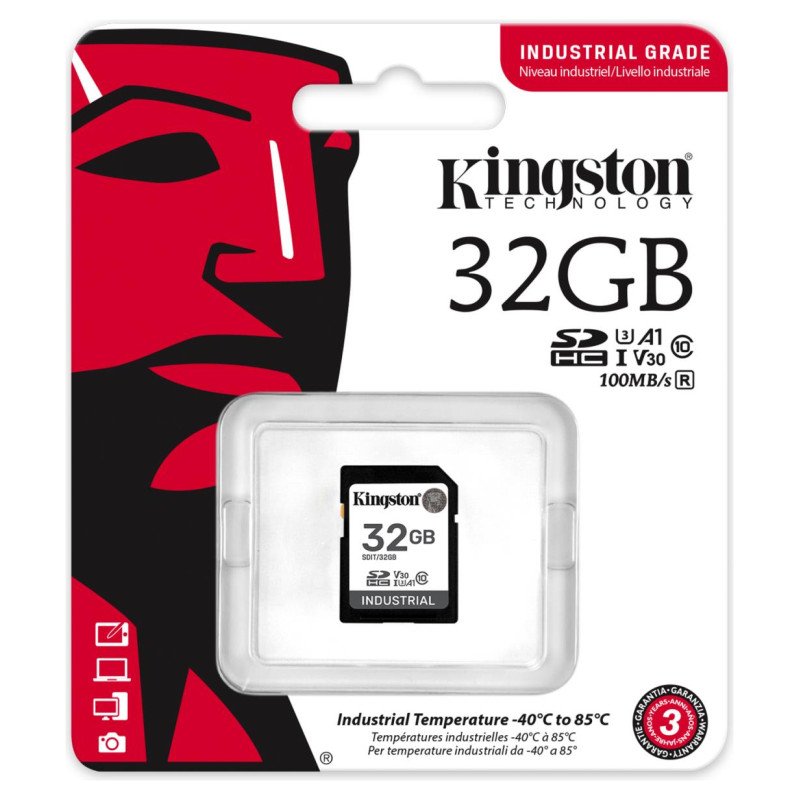 Kingston MEMORY SDHC 32GB C10/SDIT/32GB KINGSTON
