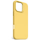 Decoded AntiMicrobial Silicone Backcover with MagSafe for iPhone 16 Pro Max - Yellow