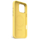 Decoded AntiMicrobial Silicone Backcover with MagSafe for iPhone 16 Pro Max - Yellow
