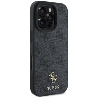 Guess 4G Small Classic MagSafe case for iPhone 16 Pro - black