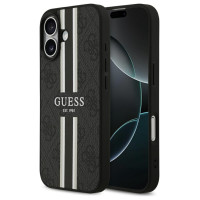 Guess 4G Printed Stripes MagSafe case for iPhone 17 - black
