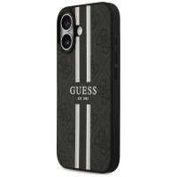 Guess 4G Printed Stripes MagSafe case for iPhone 17 - black