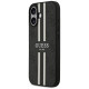 Guess 4G Printed Stripes MagSafe case for iPhone 17 - black