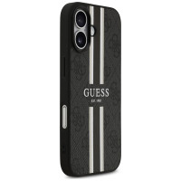 Guess 4G Printed Stripes MagSafe case for iPhone 17 - black