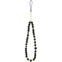 Guess 4G Strap Triangle Logo MagSafe Case for iPhone 17 Pro Max - Black