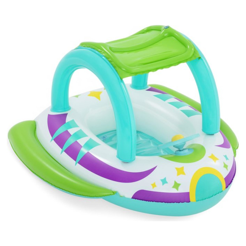 Bestway Piepū&scaron;amā laiva ar jumtu 107x122 cm 34149-izpārdo&scaron;ana