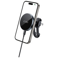 Tech-Protect mm15W-V5 Magnetic MagSafe Car Air Vent Mount - Black