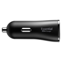 Spigen Essential EV302 30W 2-Port USB-A Car Charger - Black