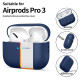 Tech-Protect Silicone Case for AirPods Pro 3 - Navy Blue