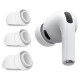 Tech-Protect Ear Tips for AirPods Pro 3 in sizes S / M / L 3-pack - white