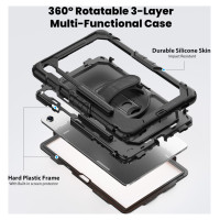 Tech-Protect Solid Case for Samsung Galaxy Tab S11 11.0 X730 / X736B - Black