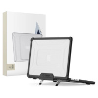 Tech-Protect SmartShell Pro case for Macbook Pro 14 M1 / M2 / M3 / M4 / M5 2021-2025 - black and transparent