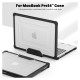 Tech-Protect SmartShell Pro case for Macbook Pro 14 M1 / M2 / M3 / M4 / M5 2021-2025 - black and transparent