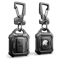 Tech-Protect Kevlar Pro Case for Apple AirTag 1/2 - Black