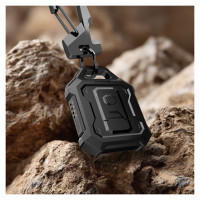 Tech-Protect Kevlar Pro Case for Apple AirTag 1/2 - Black