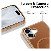 Tech-Protect BasicMag MagSafe Case for iPhone 17 - Brown