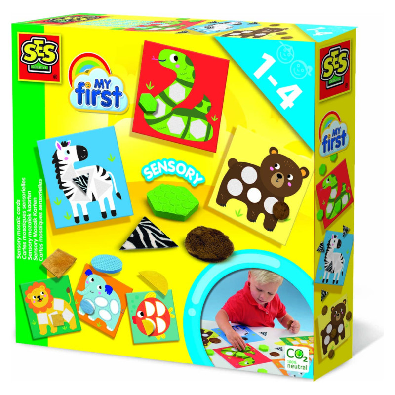 SES Mana pirmā - maņu mozaīkas kartītes