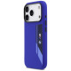 BMW M Silicon Vertical Logo MagSafe Case for iPhone 17 Pro - Navy Blue