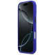 BMW M Silicon Vertical Logo MagSafe Case for iPhone 17 Pro - Navy Blue